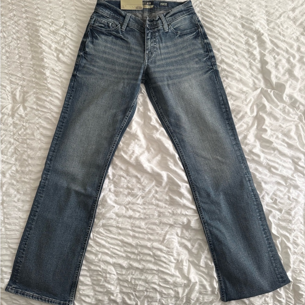 Stylish Blue Bootcut Jeans for Men